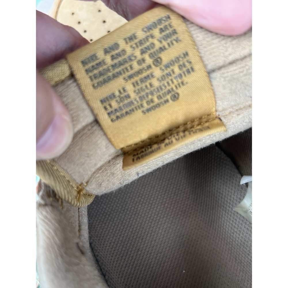 Nike Air Force 1 Low 'Flax' Wheat Sneakers Sz 9.5 Mens Classic Streetwear Shoes - Picture 8 of 12